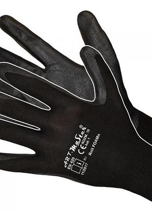 Рукавички захисні artmas rnitfoamn kat.1, чорний, 10