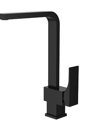 Змішувач для кухні ker kb-70010-05 (колір чорний) (kr3489) yousf