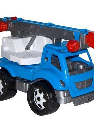 Игрушка "автокран" (синий)