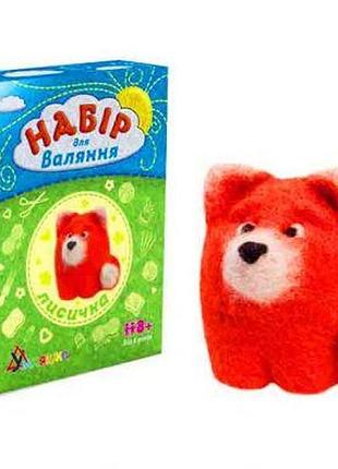 Набор для творчества "валяние: лисичка"