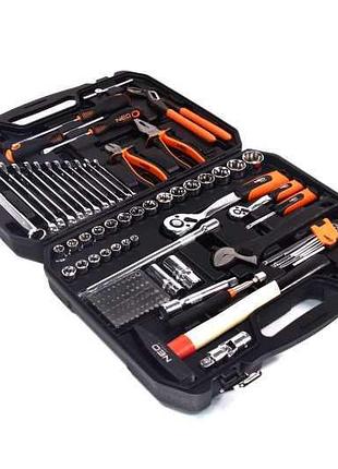 Набір інструментів, 143 шт.(neo)