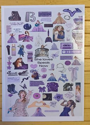 Стикерпактейлор свіфт taylor swift а4 код 25145