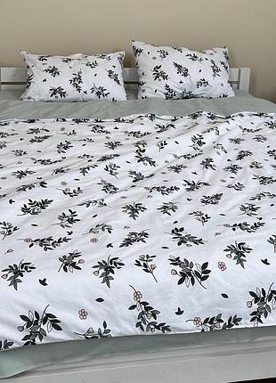 Постільна білизна бязь квіткова галактика двоспальний