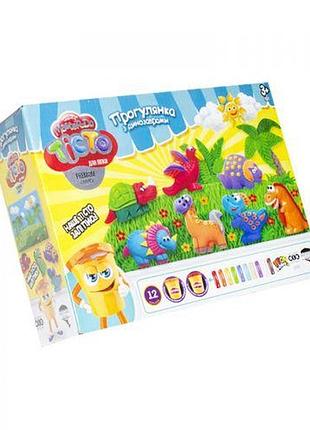 Тесто для лепки "master-do: прогулка с динозаврами" (укр)