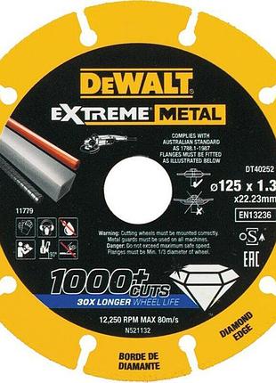 Диск алмазний dewalt dt40252