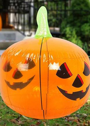 Воздушный шар тыква декор на хеллоуин 34 см германия оранжевый