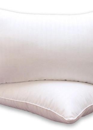 Подушка из экопуха мягкая 50х70,подушка пуховая экопух 50*70 eco-страйп 70