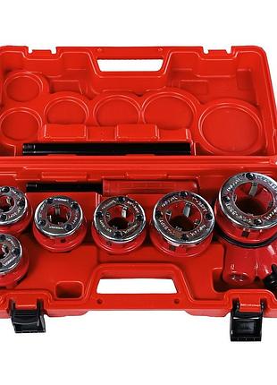 Набор клупов с трещоткой, 6шт. 1/4", 3/8", 1/2", 3/4", 1", 1.1/4" (haisser)