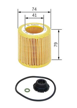 Фильтр масляный bmw 3 (f30, f80) 328 i 2011.11 - 2018.10 bo f026407175