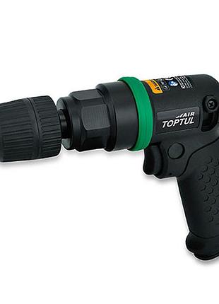 Пневмодрель реверсивная 3/8" (2000об/мин; самозажимной патрон) toptul kaqa1220