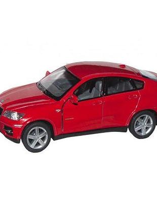 Машинка kinsmart "bmw x6" (красная)