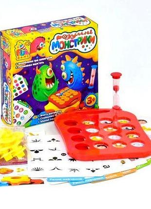 Настільна гра "розумні монстрики"