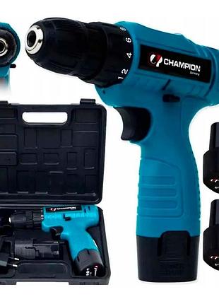 Шуруповерт аккумуляторный (2 скорости) + 2 акб 18в, cp-1514