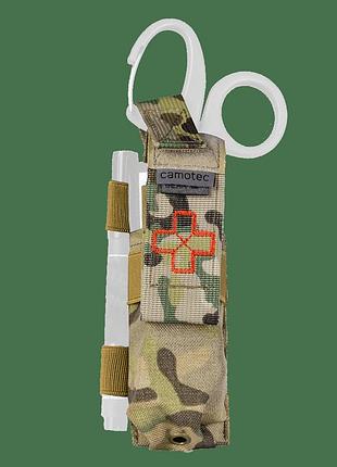 Підсумок camotec закритий тактичний для турнікетів з нейлону 1000d з поліуретановим покриттям ve-33
