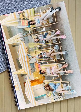 Тетрадь айдль i-dle на пружине 48 листов клітинка