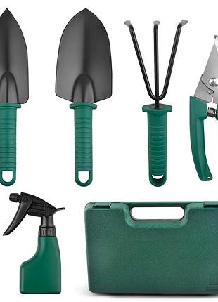 Набор садовых инструментов 5шт в кейсе