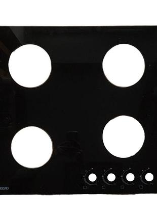 Стільниця скляна для газової поверхні "eleyus mito, arona, lira" 60 (чорна)