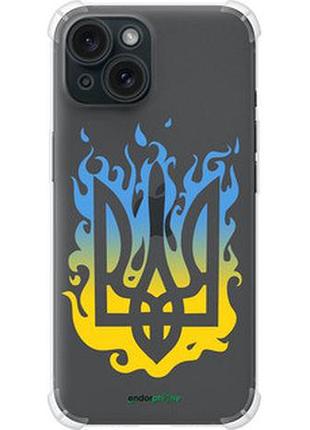 Чохол на iphone 15 герб v1 "5258sp-3075-7673"