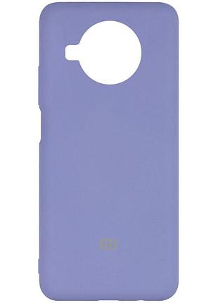 Чохол silicone cover my color full protective (a) для xiaomi mi 10t lite / redmi note 9 pro 5g червоний / red бузковий / dasheen