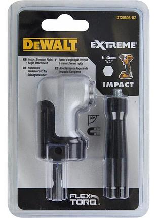 Насадка угловая dewalt dt20503 3