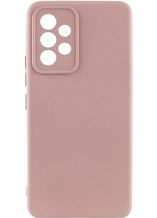 Чохол silicone cover lakshmi full camera (aa) для samsung galaxy a13 4g коричневий / brown, full camera чорний / black рожевий / pink sand
