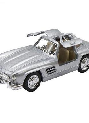 Машинка kinsmart "mercedes-benz 300 sl" (серебристая)
