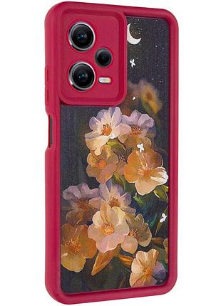Tpu чохол prestige для xiaomi redmi note 12 pro 5g gears чохли, peony, tpu, принт, накладка camellia