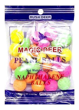 Нафталиновые таблетки от моли в шкаф 100гр knz