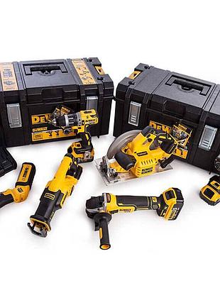 Набор из шести инструментов бесщеточных dewalt dck623p3