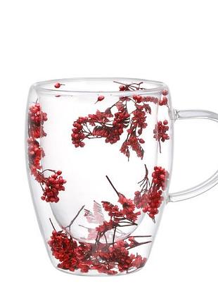 Vt-5309-320 набор чашек страсть с двойным дном vittora, 2шт, 320мл