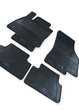 Коврики салона skoda superb iii, vw passat b8 2015-> борт 1см, евроклетка polytep