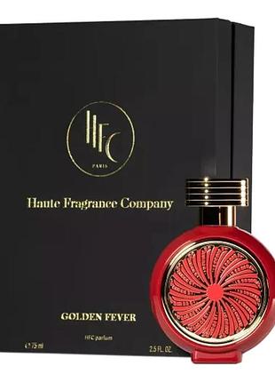 Парфюмированная вода hfc golden fever (ліц.) 75 мл