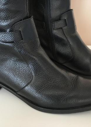 Шкіряні високі чоботи -ботфорти navyboot{швейцарія}4 фото