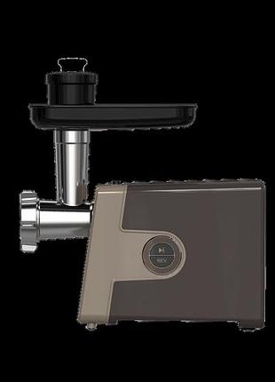 М'ясорубка - amg181ss, 1800 вт з барабанами для шинкування (grunhelm)