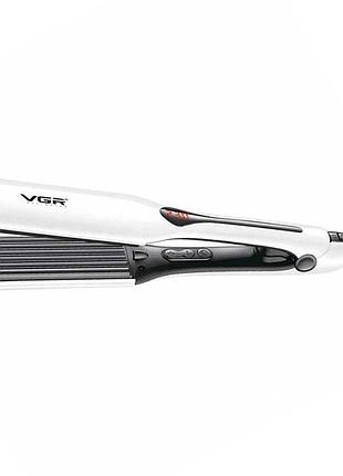 Плойка гофре vgr с жк-дсплеем 45 вт hp-v-557