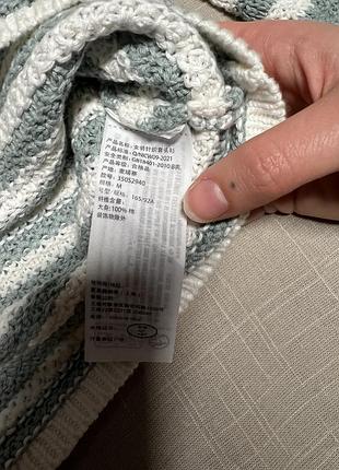 В’язанний кроп-світшот hollister 🌿🤍