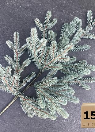 Гілки хвойні штучні traditional 60 см блакитні (упаковка 15 штук)