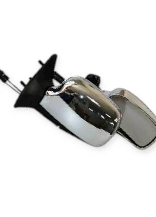 Дзеркало 2108, 2109, 21099, 2113, 2114, 2115 заднього виду зовнішнє хром (к-кт 2 шт) vitol