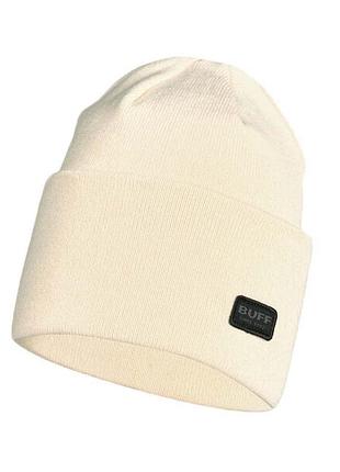 Шапка buff knitted hat niels чоловічий, еластан, світло-рожевий