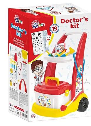 Игровой набор "тележка доктора" (6504)