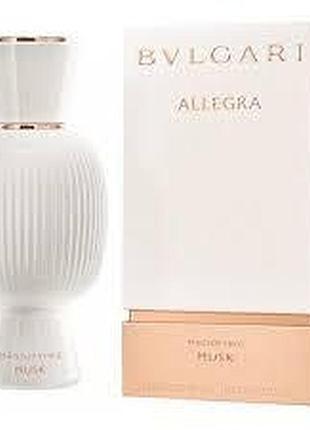 Bvlgari allegra magnifying musk парфюмированная вода 40мл (тестер)