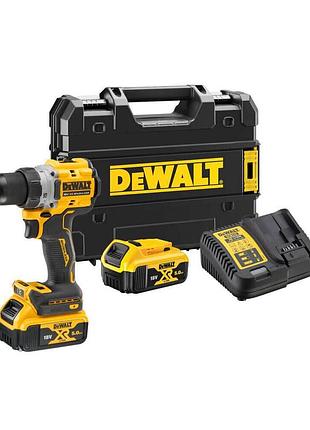 Дрель-шуруповёрт аккумуляторная бесщёточная dewalt dcd800p2t