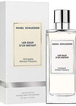 Angel schlesser les eaux dun instant intimate white flowers туалетная вода (тестер) 100мл