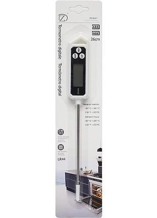 Електронний кулінарний термометр для вимірювання температури їжі 26см zd-d002m/zd-d001 knz