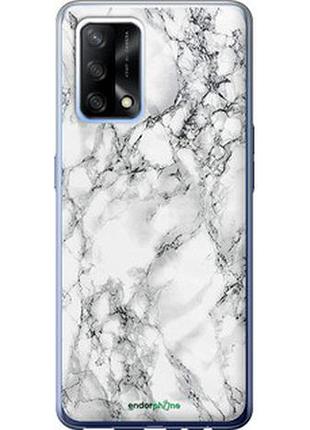 Чохол на oppo a74 мармур білий "4480u-2305-7673"