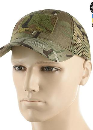 M-tac бейсболка тактическая с сеткой азов nyco extreme multicam