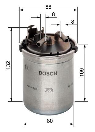 Фильтр топливный skoda fabia i combi (6y5) 1.9 tdi 2000.04 - 2007.12 bo 0450906426