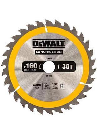 Диск пилковий сonstruction dewalt dt1932