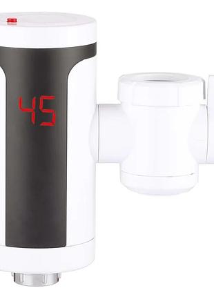 Проточний водонагрівач zerix elw77-e (з індик. темп.) (zx4774) yousf