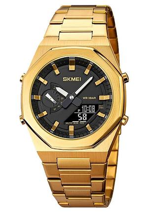 Годинник наручний чоловічий skmei 1816gdbk
